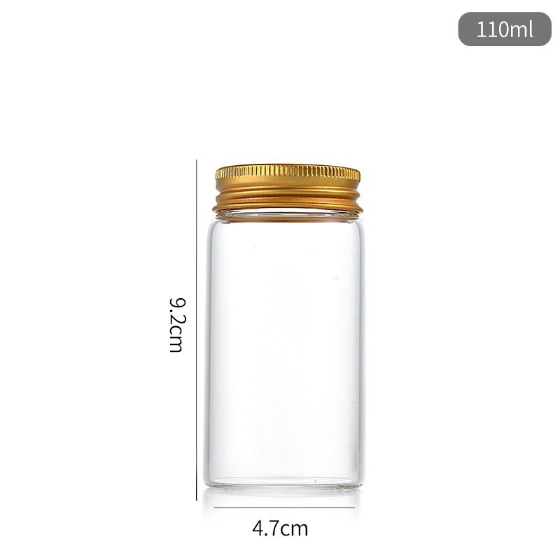 47 botellas de tapón bayonet botellas de muestras médicas botellas de té dulces botellas de frijoles de frijoles de oro botellas de embalaje de goji frasco de arena
