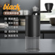 Hand-cranked coffee machine-black
