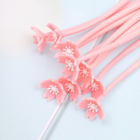 Flower Pens Cartoon cute pet animal shake pen high color value student soft gel 