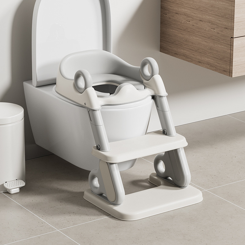 Inodoro para niños, inodoro portátil para bebés, escalera de inodoro auxiliar, inodoro para niños, asiento, escalera de inodoro plegable