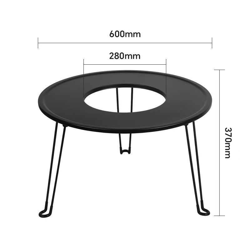 【一件代发】围炉远红外3D火焰取暖器语音家用烤火电暖器烧烤炉桌|undefined
