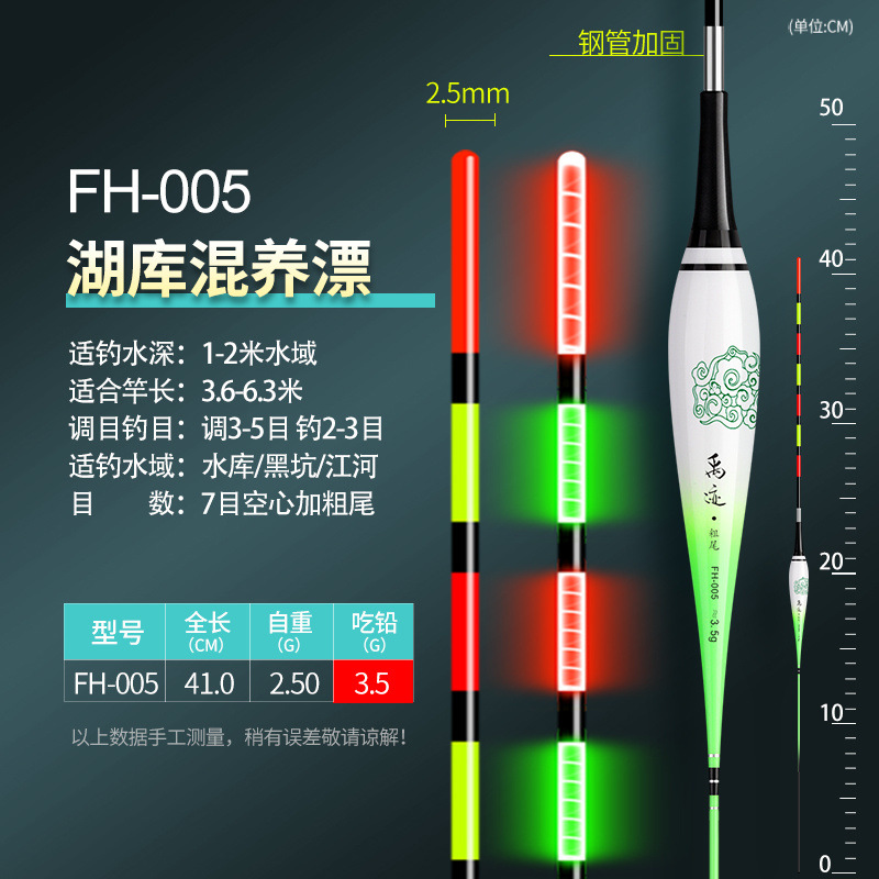 Luz nocturna de día y noche, flotador electrónico de alta sensibilidad, pesca nocturna de carpa corta, flotador de cola fría, comercio exterior
