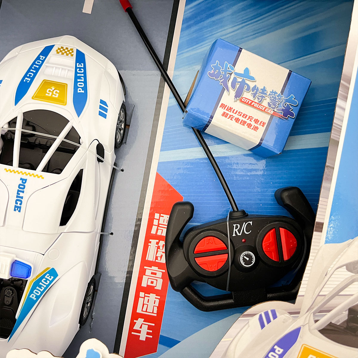 Caja de regalo de inscripción institucional eléctrica de control remoto coche deportivo juguetes de carga inalámbrica drift coche de carreras al por mayor