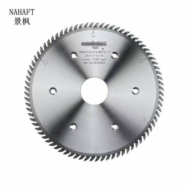 门窗木门厂指接机粉碎锯锯片255*4.0*50*80T舍弃式木工刀开槽梳齿