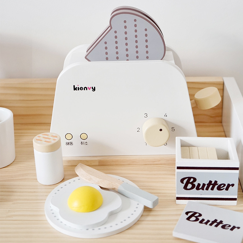 Juego de simulación de frutas de madera transfronterizo para niños, juguetes de juego de imitación, utensilios de cocina para guardería, regalo al por mayor image 29