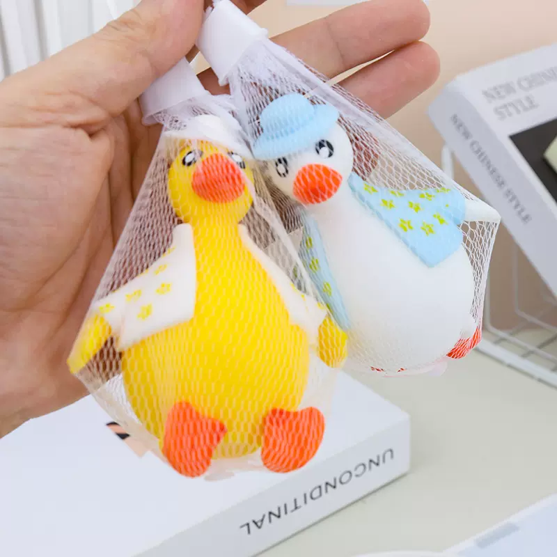 换装冲鸭捏捏乐慢回弹解压发泄鸭子挤压儿童玩具批发跨境火爆减压