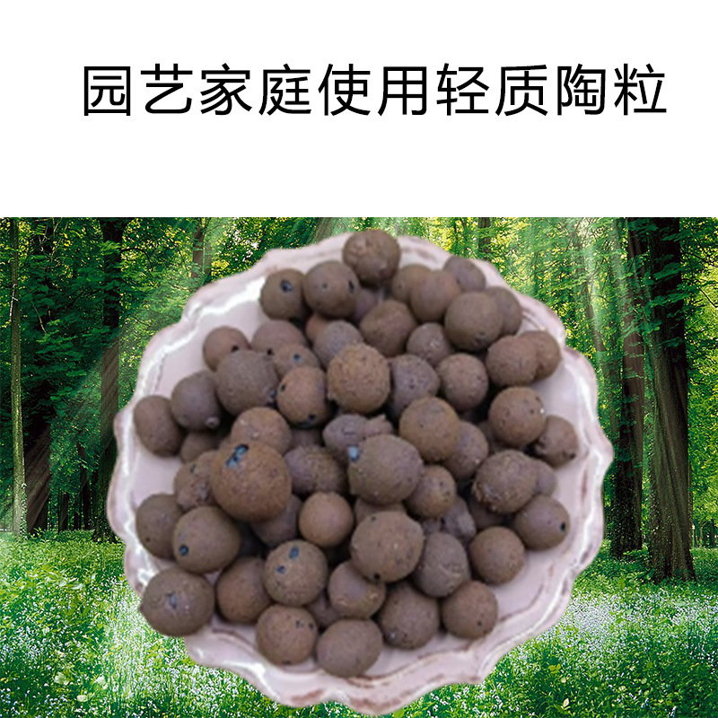 园艺陶粒批发多肉铺面水培植物用厕所回填建筑填充量大优惠矿物