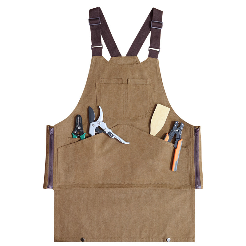 Amazon pullover vest apron Waistcoat Vest electrician woodworking detachable tool apron large pocket vest