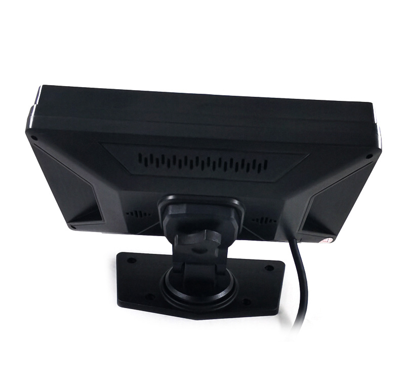Two-Channel Monitoring Dashcam with Dual Recording Display for Front and Rear, Bus Reversing Image, 12V/24V, No Installation Required