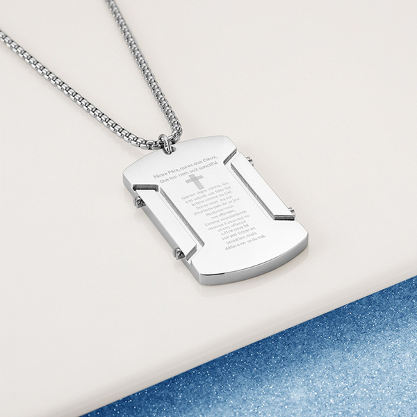 universal pendant hip-hop style stainless steel for men and women