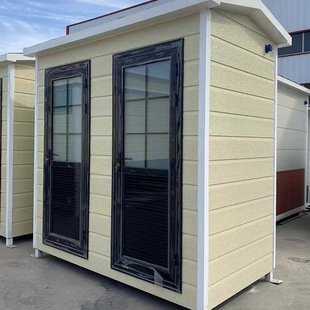 Shanxi Outdoor Metal Carved Panel Mobile Toilet Bathroom Outdoor Renovation Classy Scenic Area Environmentally Friendly Public Toilet Manufacturer