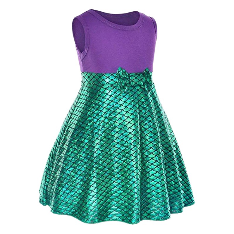 2019 nuevo chaleco sirena falda linda chica falda