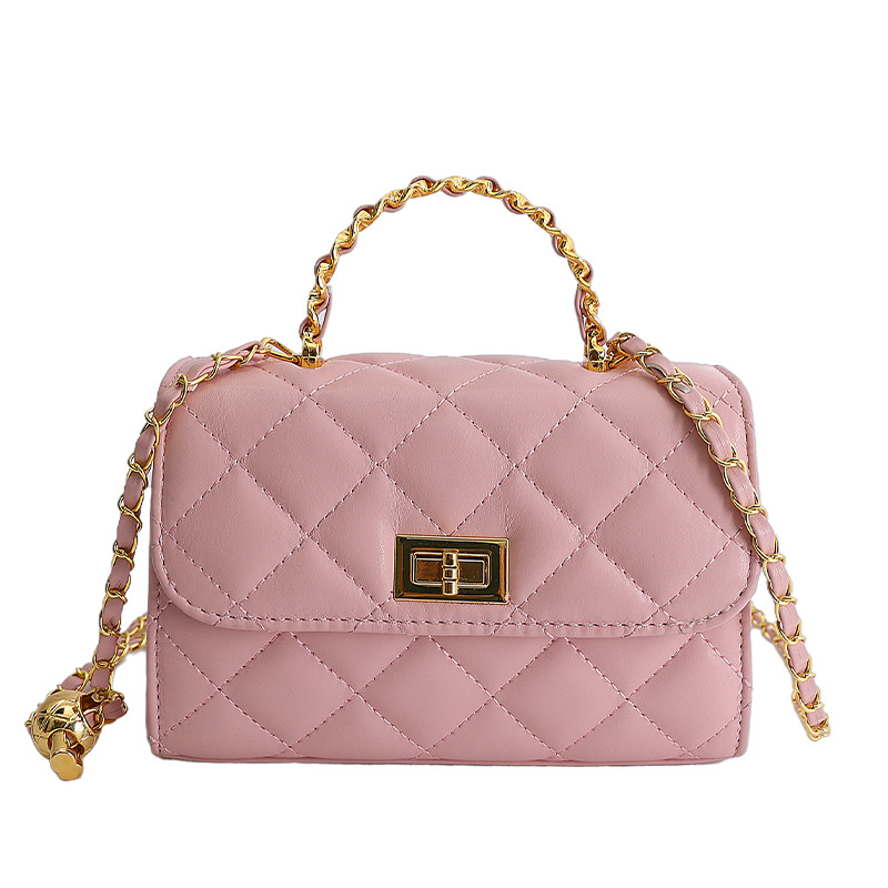 Bolso cuadrado de cadena de diamante de alta calidad para mujeres 2026 nuevo estilo de moda coreana bolso de hombro multigüedad bolso de mochila casual