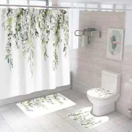 浴帘、浴帐;门帘、小窗帘