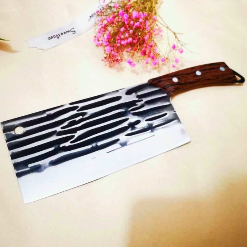 잠금 꼬리 B1 단조 도마 칼