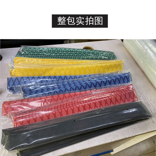 Wholesale non-slip anti-electric heat shrink sleeves, colorful pattern heat shrink tubes, fishing rod sweat bands, handle covers, fishing gear direct sales