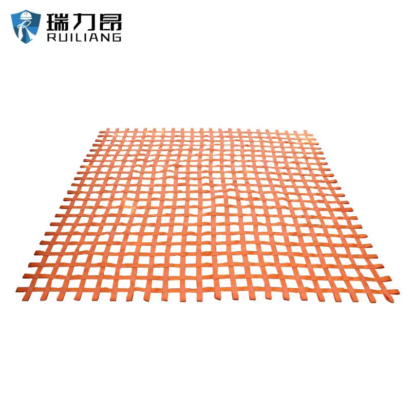 户外体能训练攀登防护网扁平涤纶吊装网儿童游乐园攀爬网安全防护