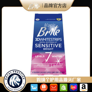 Magic Brite seven-level powerful hydrogen peroxide whitening tooth paste remove all kinds of tooth stains yellow teeth tetracycline teeth