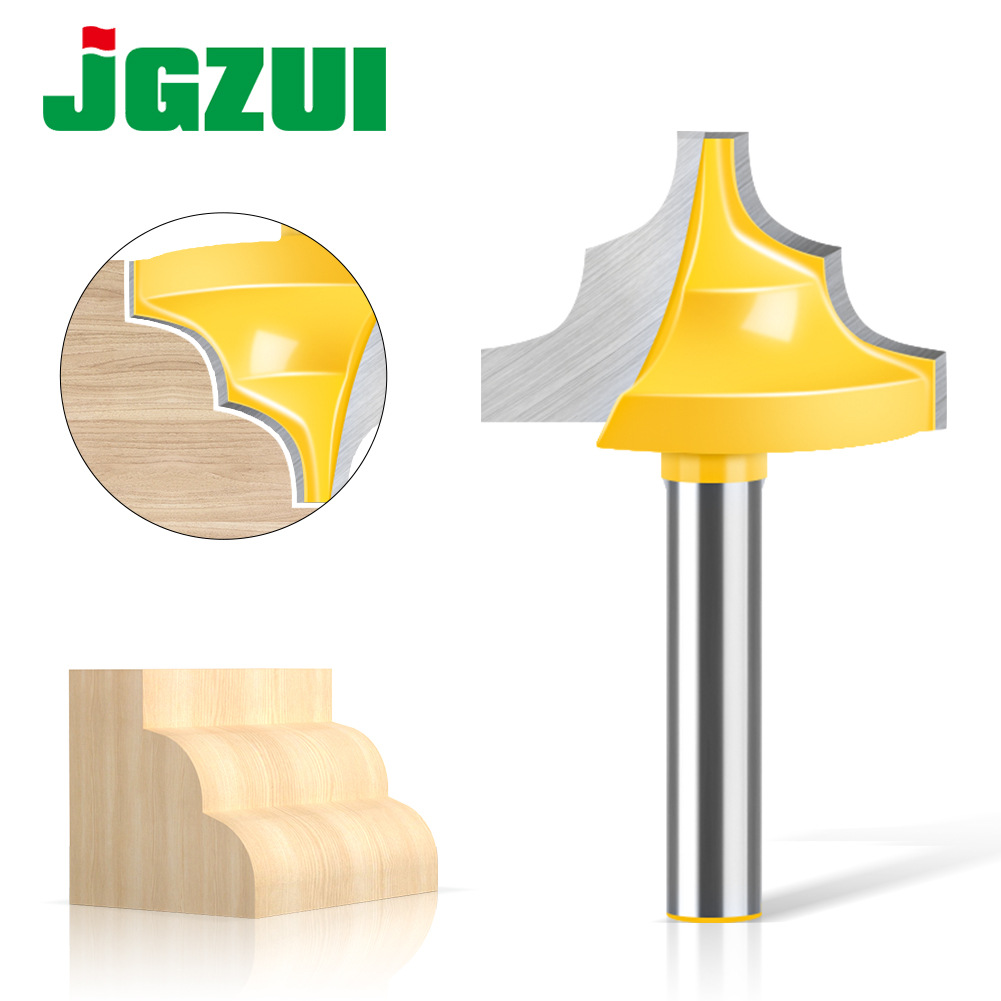 1/4柄双边双R线刀开槽刀门板刀花线刀门心板铣刀双R线刀雕刻机铣