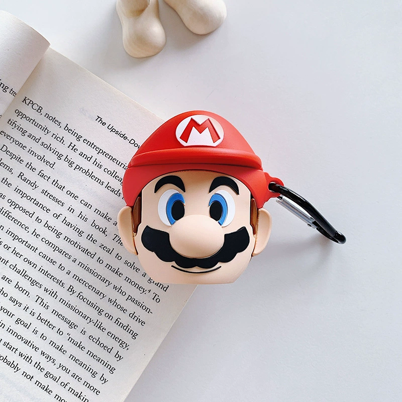 Apple, wireless headphones, compatible silicone cartoon cute protective case, bluetooth, pro2