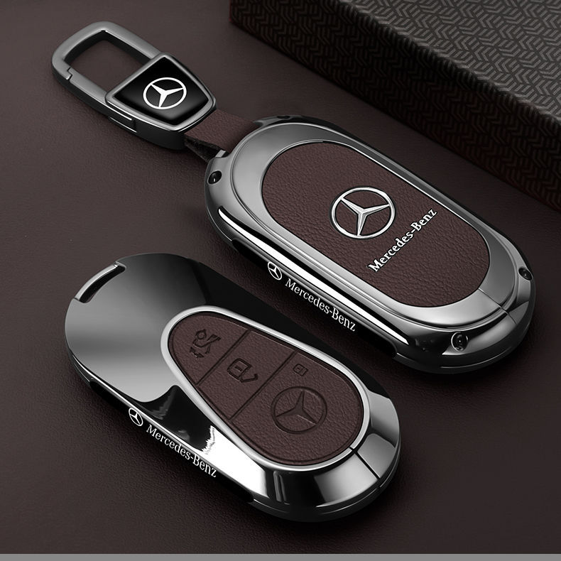 Mercedes-Benz E300L Key Cover 25 Models Glb220 Car C260L Male Gle350 High-End A200L Shell Glc Buckle Bag