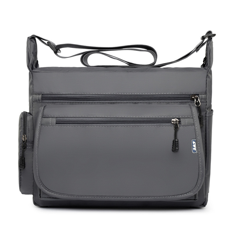 Bolso bandolera de negocios para hombres Tela Oxford anti-salpicaduras Viajes de ocio Bolso bandolera de almacenamiento multifuncional de gran capacidad al por mayor