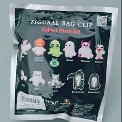 2025万圣节新款Ghost Bag Clip Blind Pack幽灵包夹盲盒盲袋套装