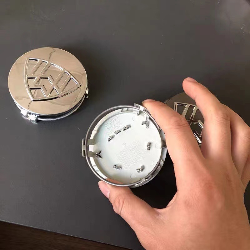 Suitable for Mercedes-Maybach Wheel Hub Caps W222S600Ls400L Electroplated Wheel Hub Modification Center Cap Logo Matte