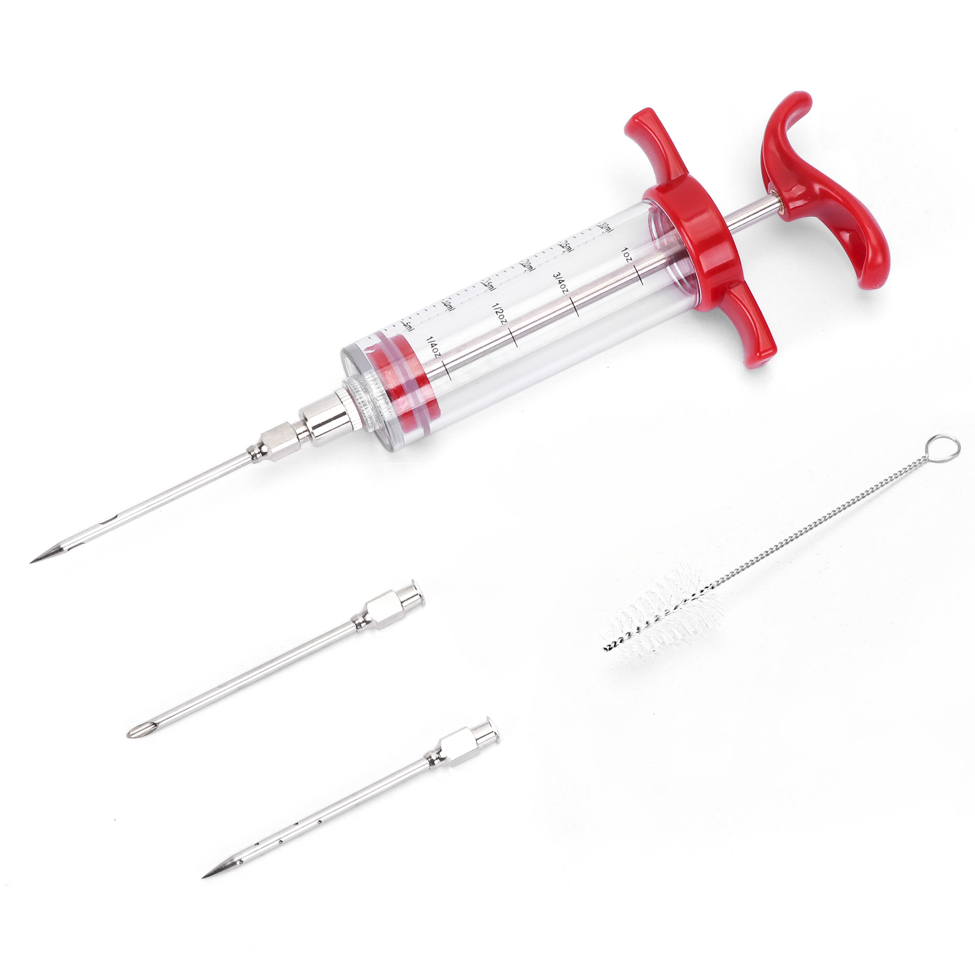 30ml 빨간색 3핀 + 브러쉬 B형