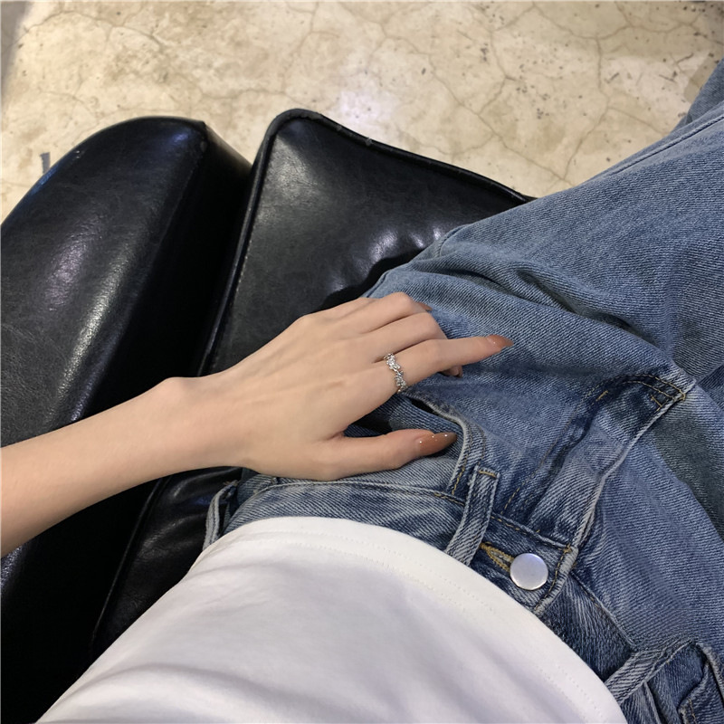 Butterfly Open Ring Women's Mori Korean Style Simple ins Niche Design Personalized Internet Celebrity Fashion Adjustable Ring_voghion.com