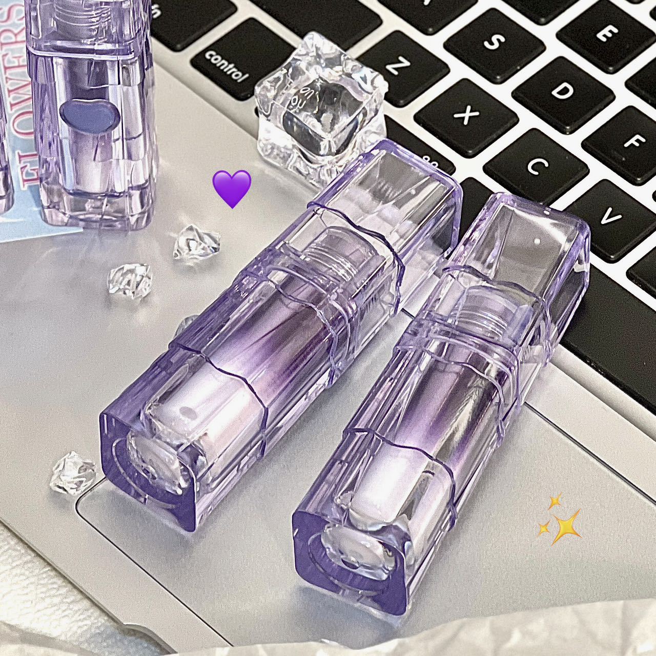 MAGIC CASA Dudu Lip Gloss Water Glass Lip Gloss Mirror Lip Gloss Water Lip Gloss undefined