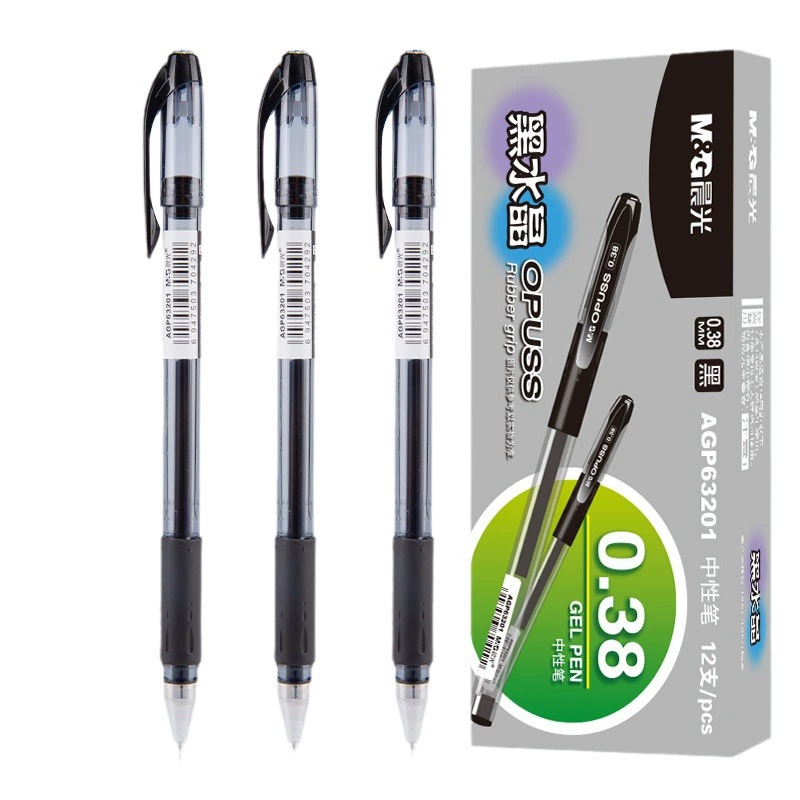 Red rollerball pen for students, 0.38mm