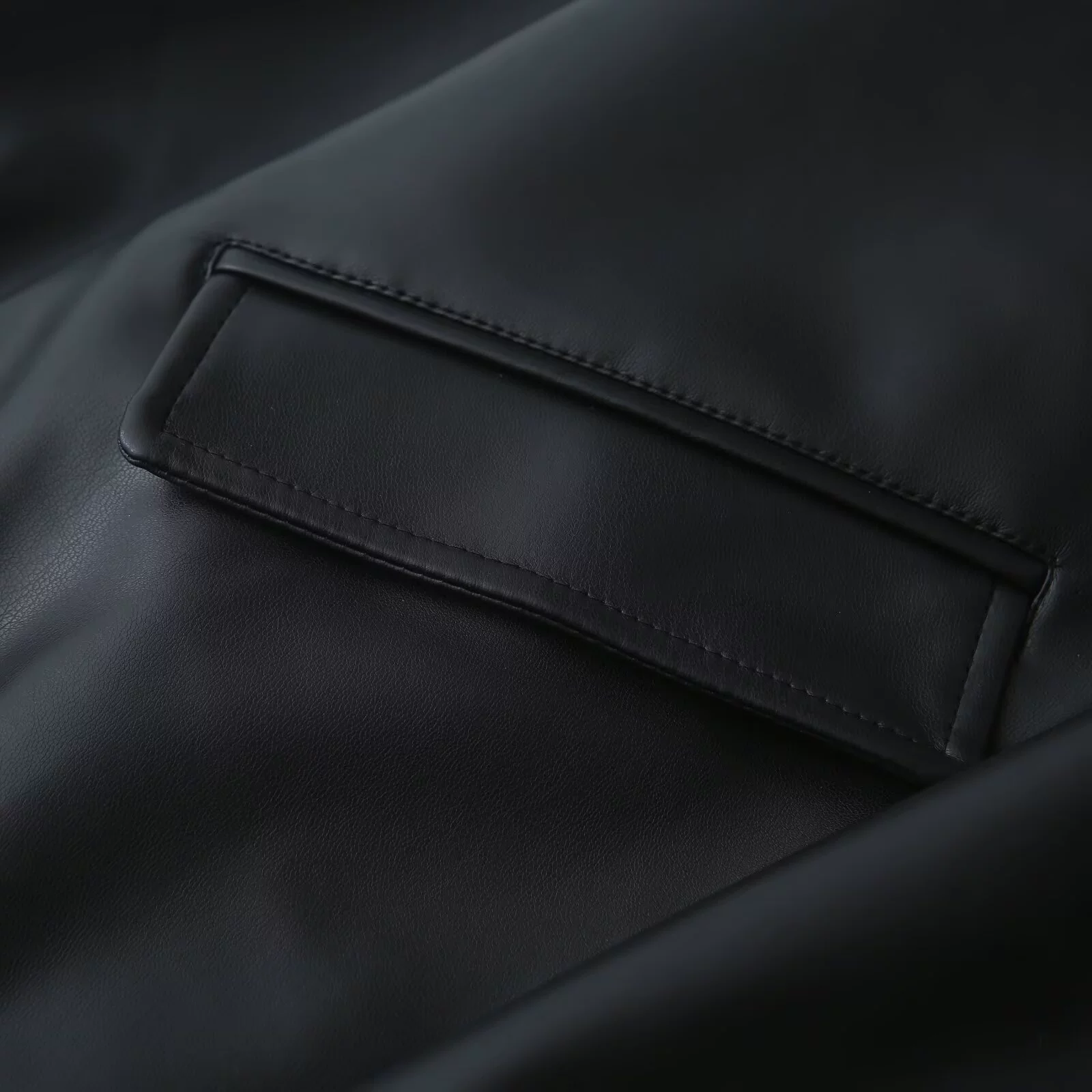 Полиуретановый топлопер LONG-sleeve, jacket, (Cross-border trading), европейский стиль, свободный крой