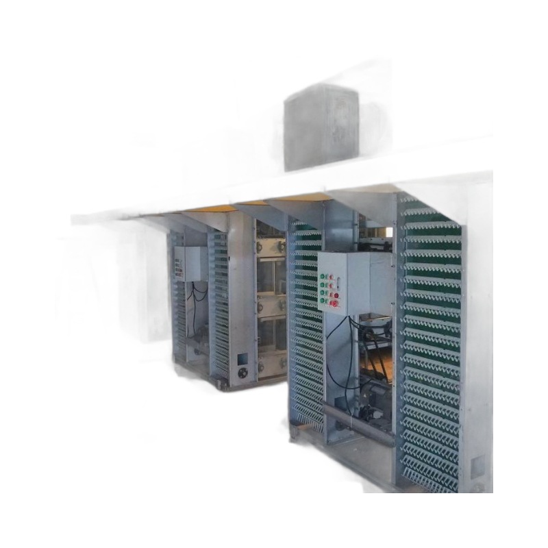 El dispositivo de recogida de huevos de la máquina automática de recogida de huevos tiene una pequeña ocupación de tierra y un alto grado de intensificación de la tierra.