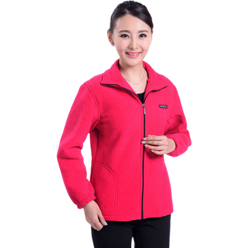 중년 및 노인을위한 양면 벨벳 양털 스웨터 중년 엄마를위한 양면 양털 코트 가을과 겨울 따뜻한 스웨터 캐주얼 플러스 사이즈