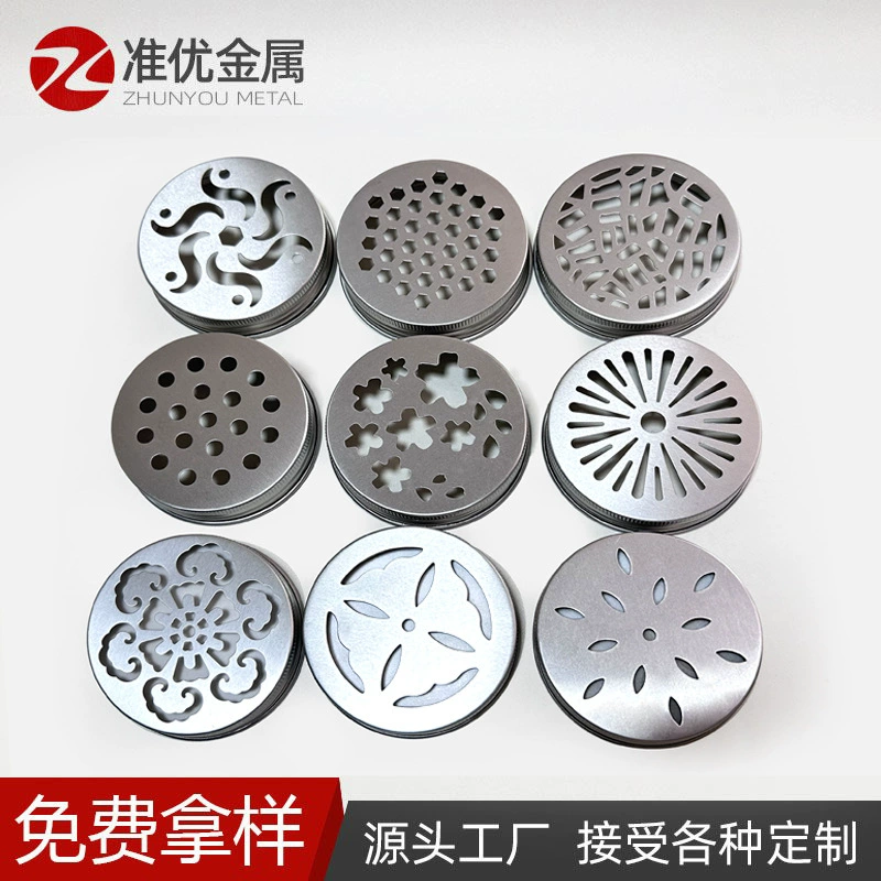 [Производители прямо] 67 ~ 68 зубная резьба алюминиевая крышка с ажурным рисунком ароматерапии бутылка алюминиевая крышка с ажурной алюминиевая крышка