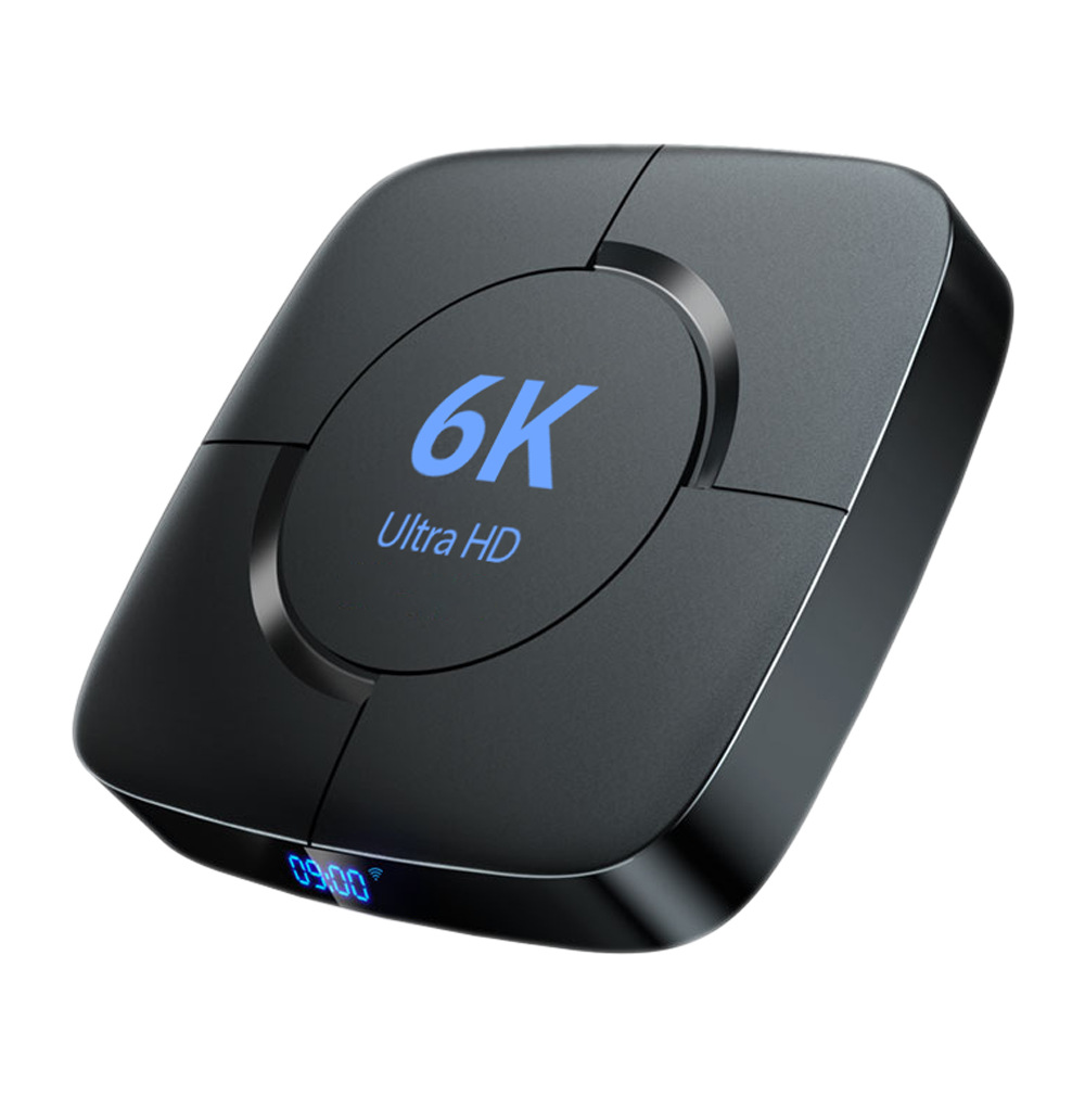 智能6K网络机顶盒H313无线高清家用投屏电视机盒子