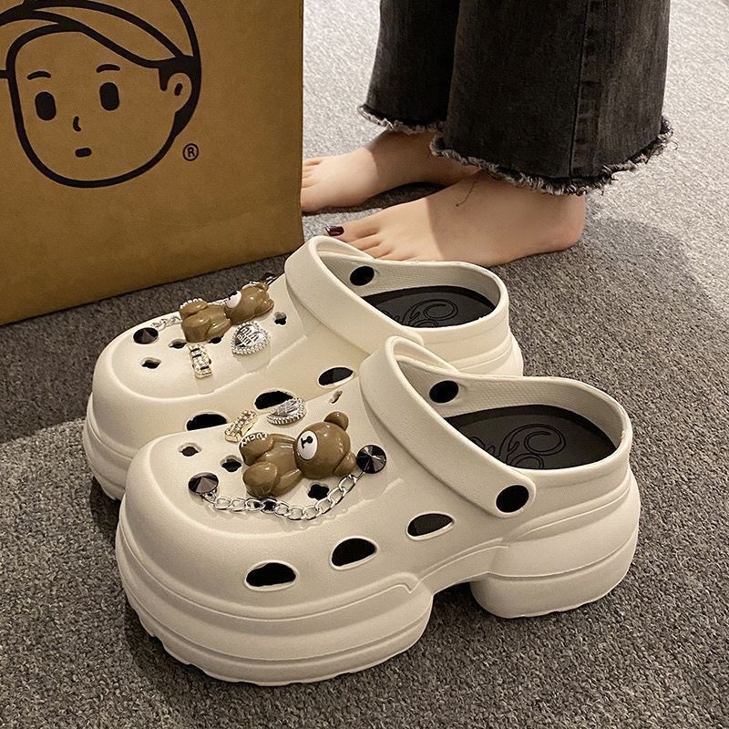 흰색 꼬마 곰 인형