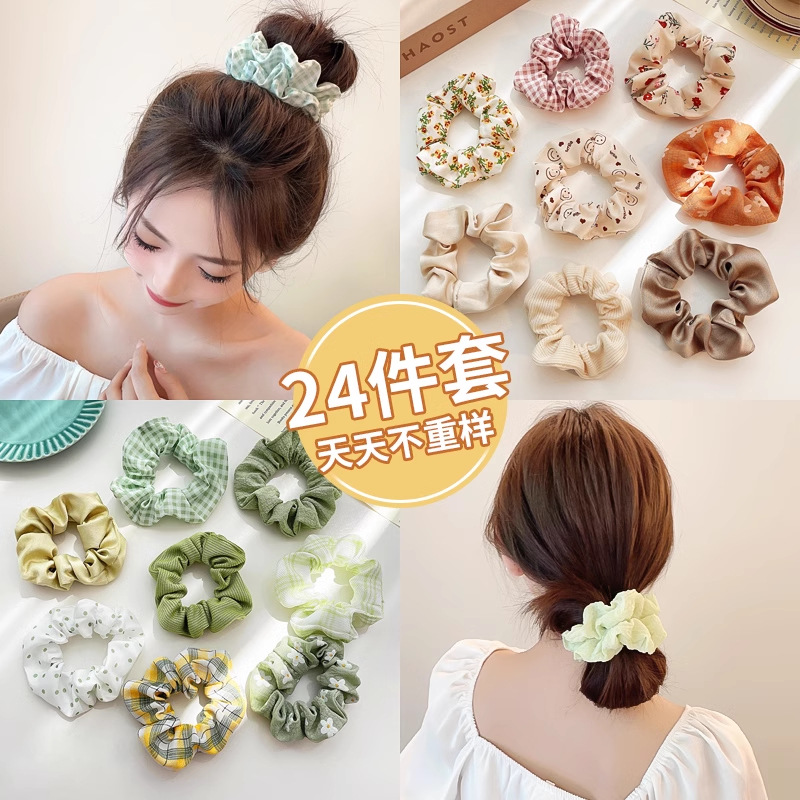 Cuerda de pelo de intestino de cerdo para mujer verano 2025 nueva cuerda para la cabeza de alta calidad