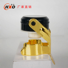 人形葡萄酒塞不锈钢通用红酒塞金色瓶塞红酒保鲜塞金属香槟塞盒装