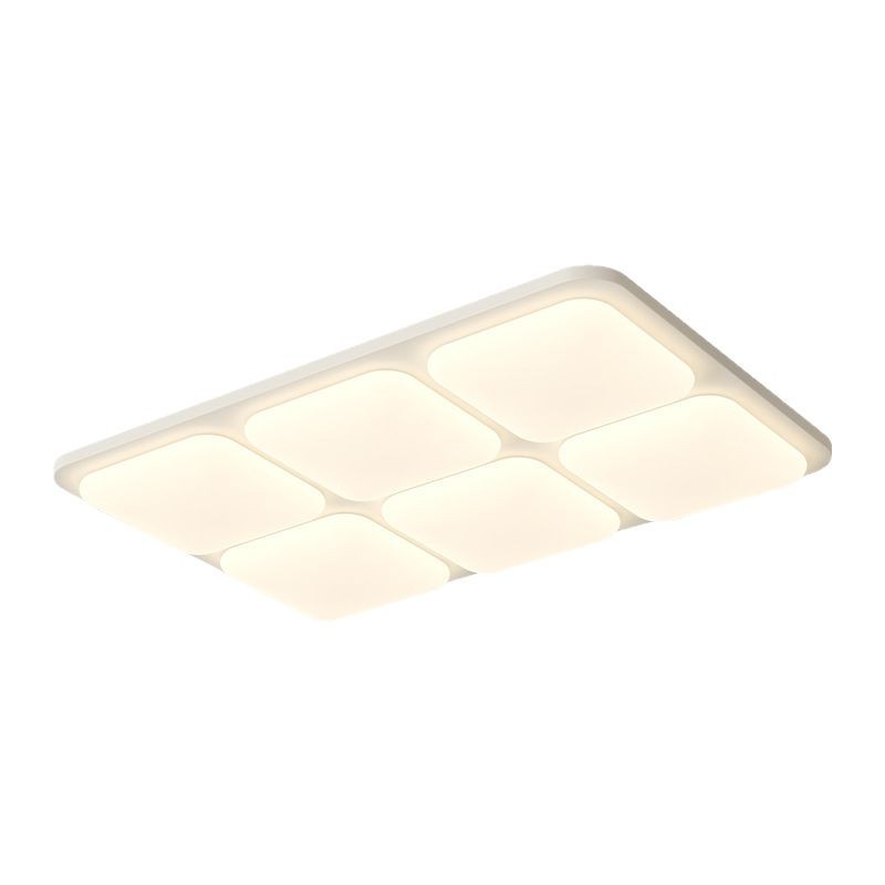 lámpara de techo de la sala de estar simple atmósfera moderna brillante sala de luz principal paquete de lámparas de techo de protección de ojos de espectro completo