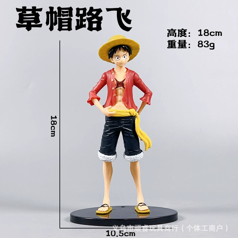 Фигурки по «One Piece»: королева Хэнкок, Луффи, Зоро, Минго — коллекционные игрушки в коробке, настольные украшения