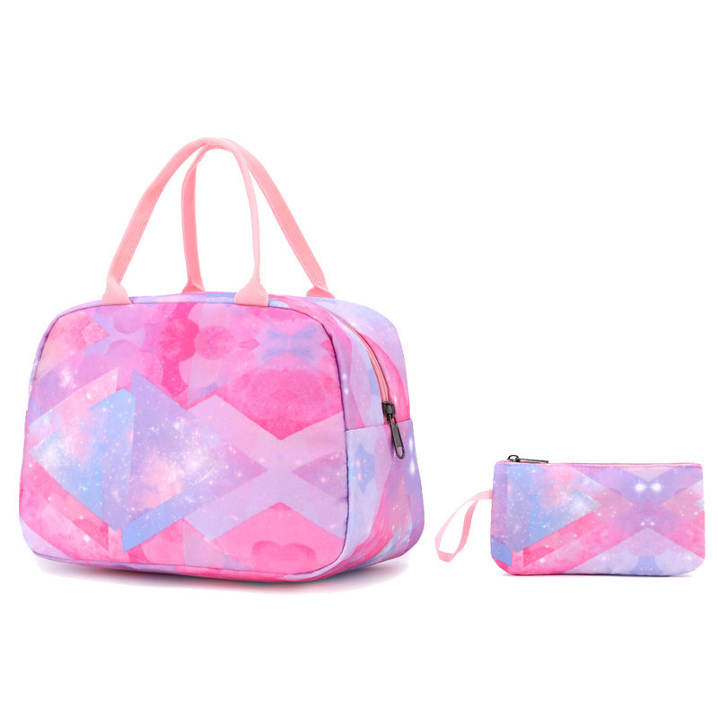 Peces naturales nueva mochila trolley conjunto de tres piezas estudiante de la escuela primaria hombres y mujeres de gran capacidad mochila de moda entrega popular