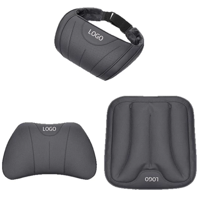 Headrest: Red Car Neck Pillow and