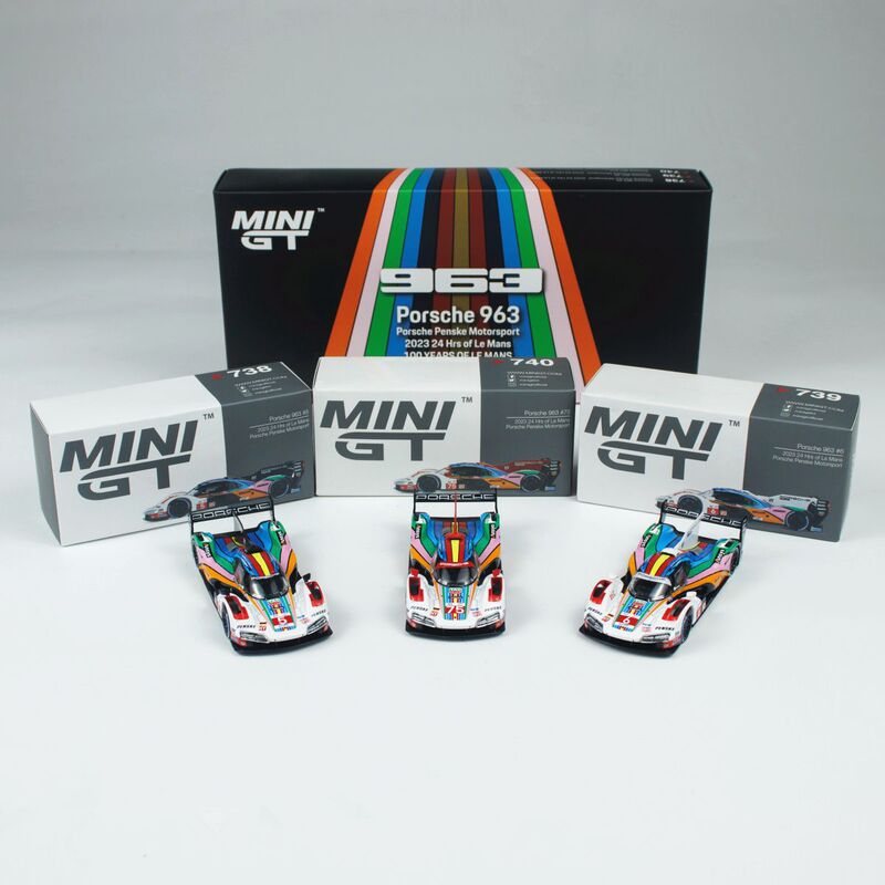 Tsm Minigt Porsche 963 # 75 2023 24H Le Mans Racing 1/64 Alloy Car Model Tsm Minigt Porsche 963 # 75 2023 24H Le Mans Racing 1/64 Alloy Car Model
