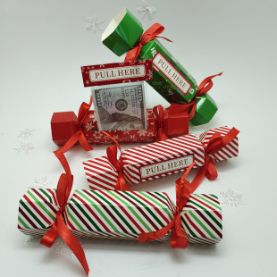 Amazon Explosions Hexagonal Christmas Surprise Money Bag New Year Red Envelope Creative Gift Box Candy Box Packaging Box