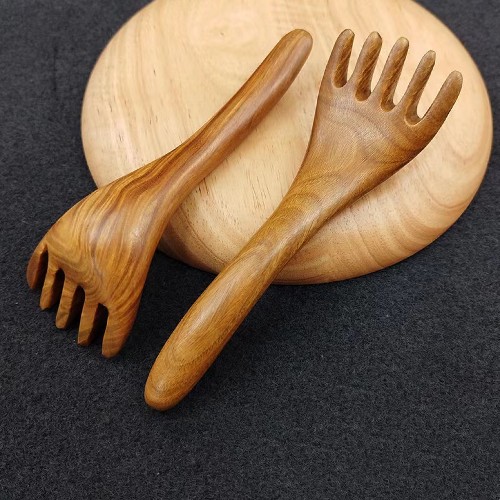 Tangwood five-claw head massage comb, scalp meridian comb, head therapy, dredging, scraping, head scratching
