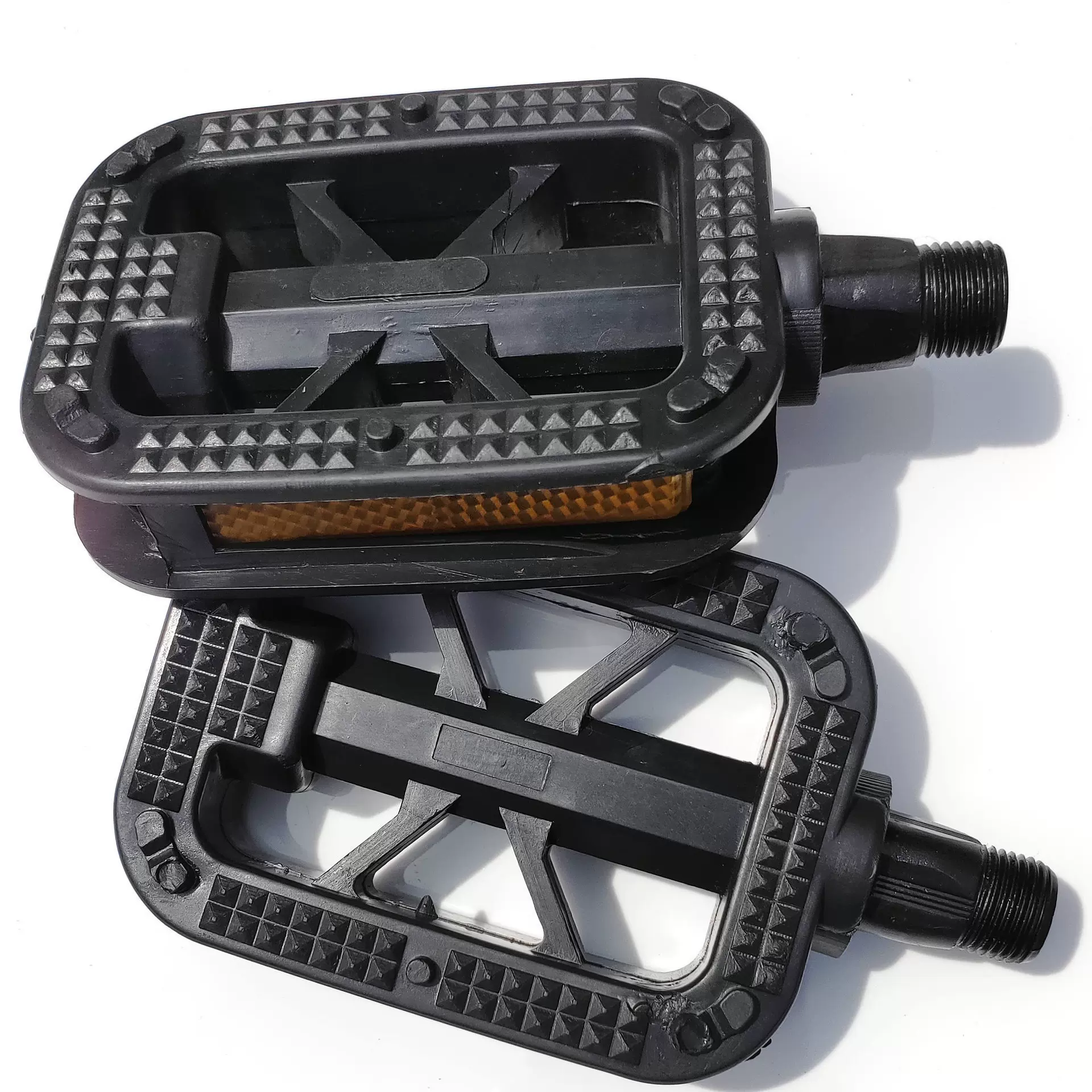 厂家批发自行车塑料脚蹬 通用公主脚踏 自行车脚踏板单车配件装备