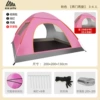 3-4 people pink [upgrade two doors and two windows] package one