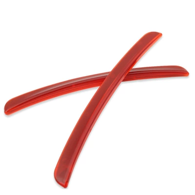 Anti-Collision and Anti-Scratch Strip, Car – Wheel eyebrow - car-wheel-eyebrow-anti-collision-strips-red-two-pieces
